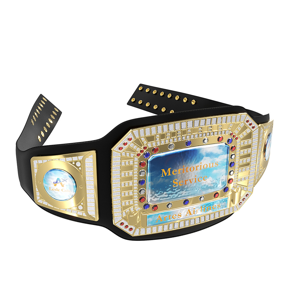 Express Ultimate Championship Belt in Vibraprint Black