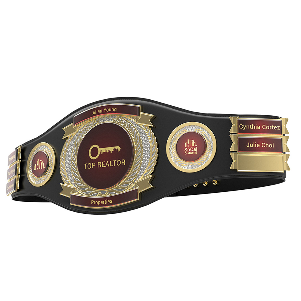 Express Perpetual Vibraprint Champion Belt w. Mixed Side Plates