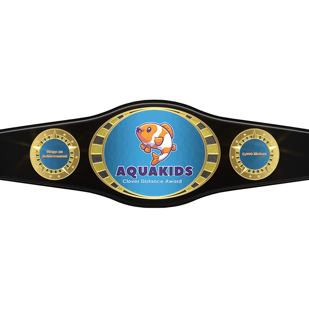 Express Juniors Championship Belt in Texture Tone Black