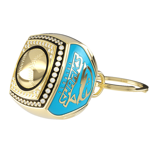 Custom Epic Keychain Ring (Stock Top & 2 Custom Sides)
