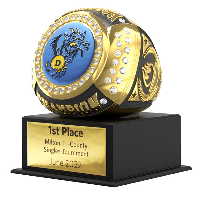 Express Texture Tone® Champion Mega Ring w/ Base (Champion)
