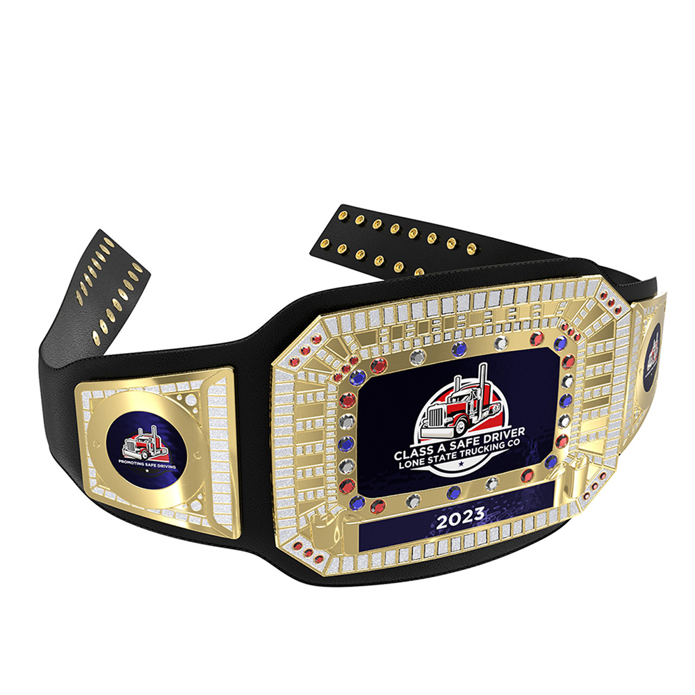Express Ultimate Championship Belt in Texture Tone Black