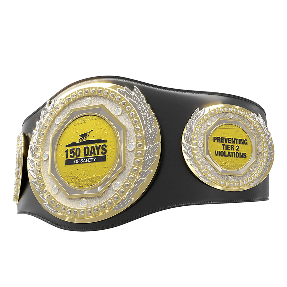 Express Presidential Texture Tone Championship Belt