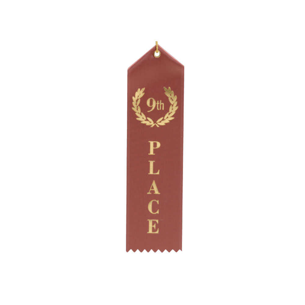 Awards Ribbons 9th Place As Low As $0.65 =