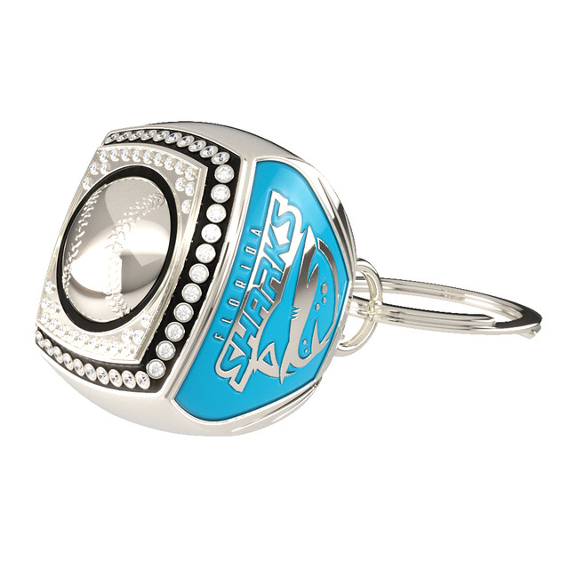 Custom Epic Keychain Ring (Stock Top & 2 Custom Sides)