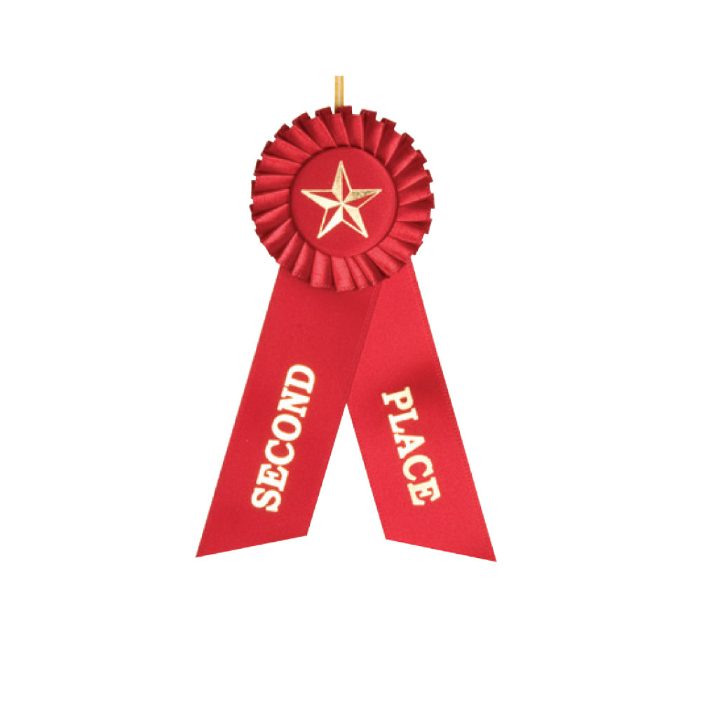 Awards Ribbons 2nd Place As Low As $5.03