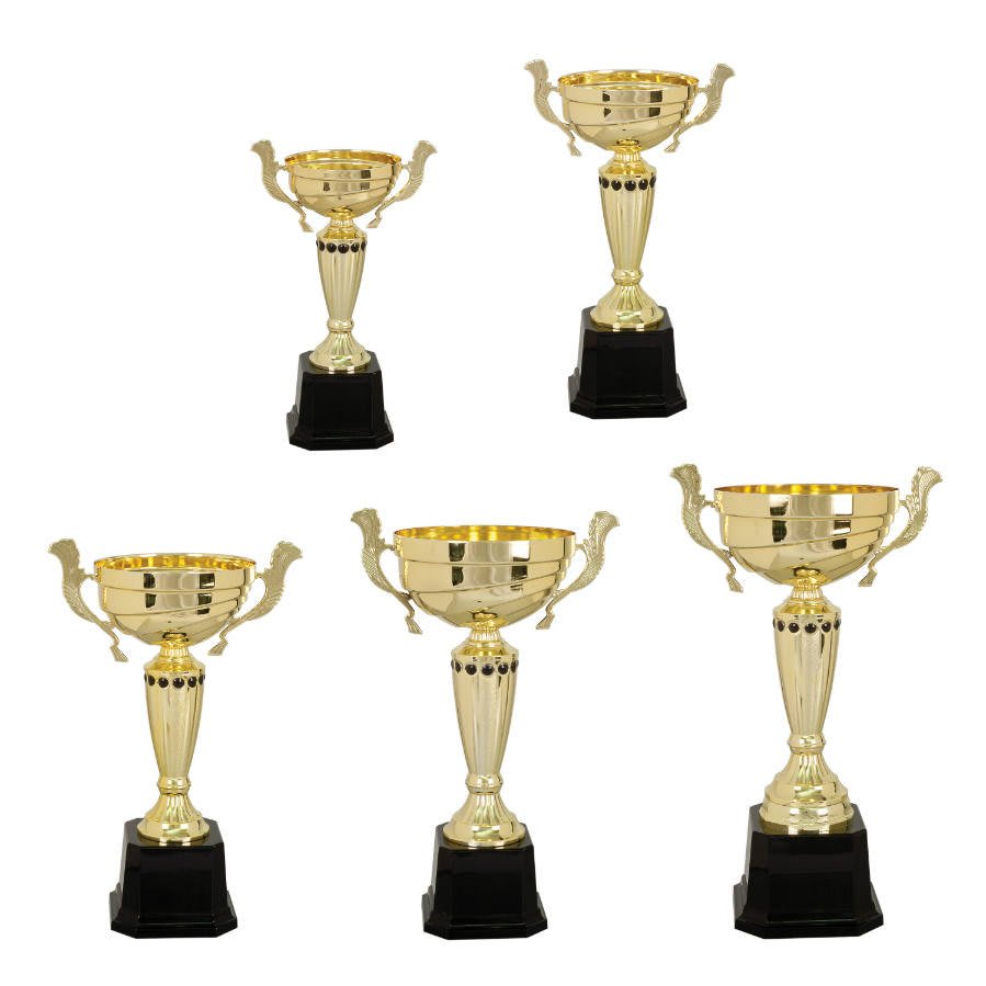 280 Series Gold Completed Metal Cup with Plastic Base Sample Set