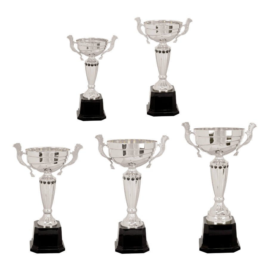 280 Series Silver Completed Metal Cup with Plastic Base Sample Set