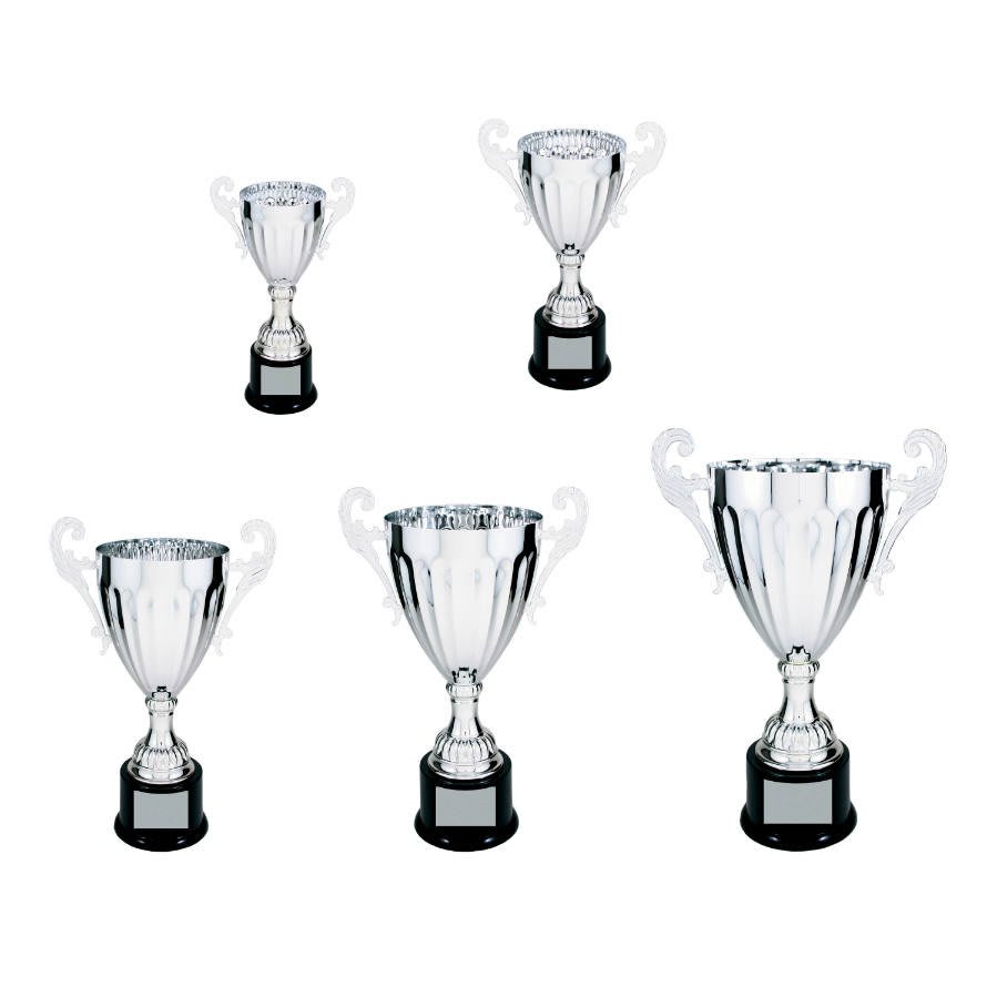 300 Series Silver Completed Metal Cup with Plastic Base Sample Set